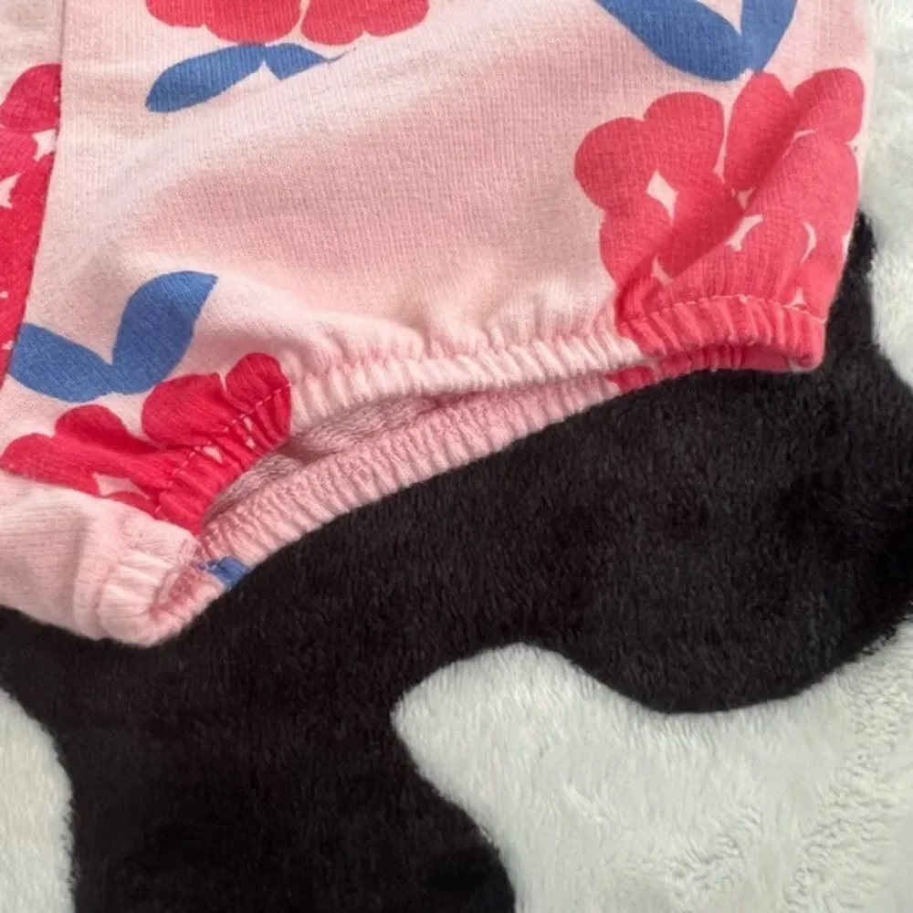Baby Girl's Carter's 2 piece set Raspberry Sweater‎ and Short Set 6 months